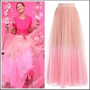 Alice and Olivia “Catrina Maxi Gown Skirt”